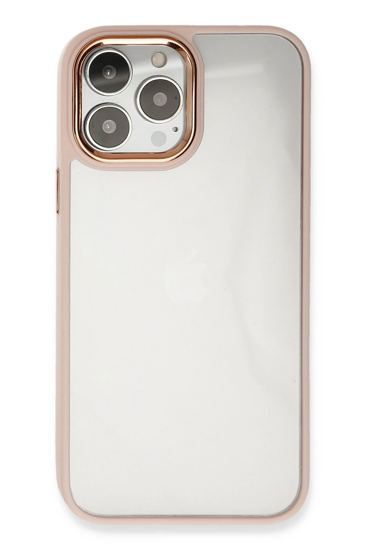 Newface iPhone 14 Pro Kılıf Dora Kapak - Pudra