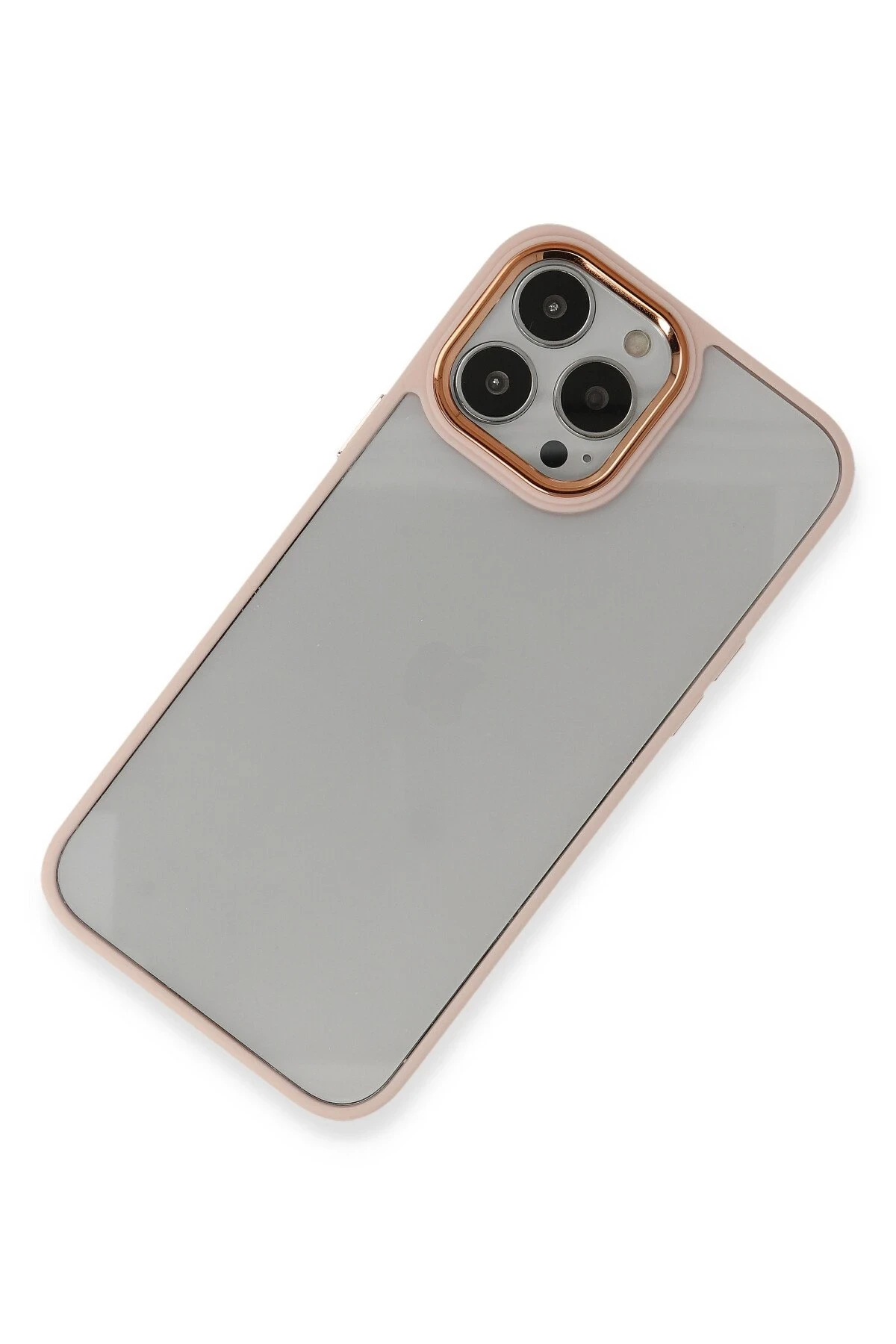Newface iPhone 14 Pro Kılıf Dora Kapak - Pudra