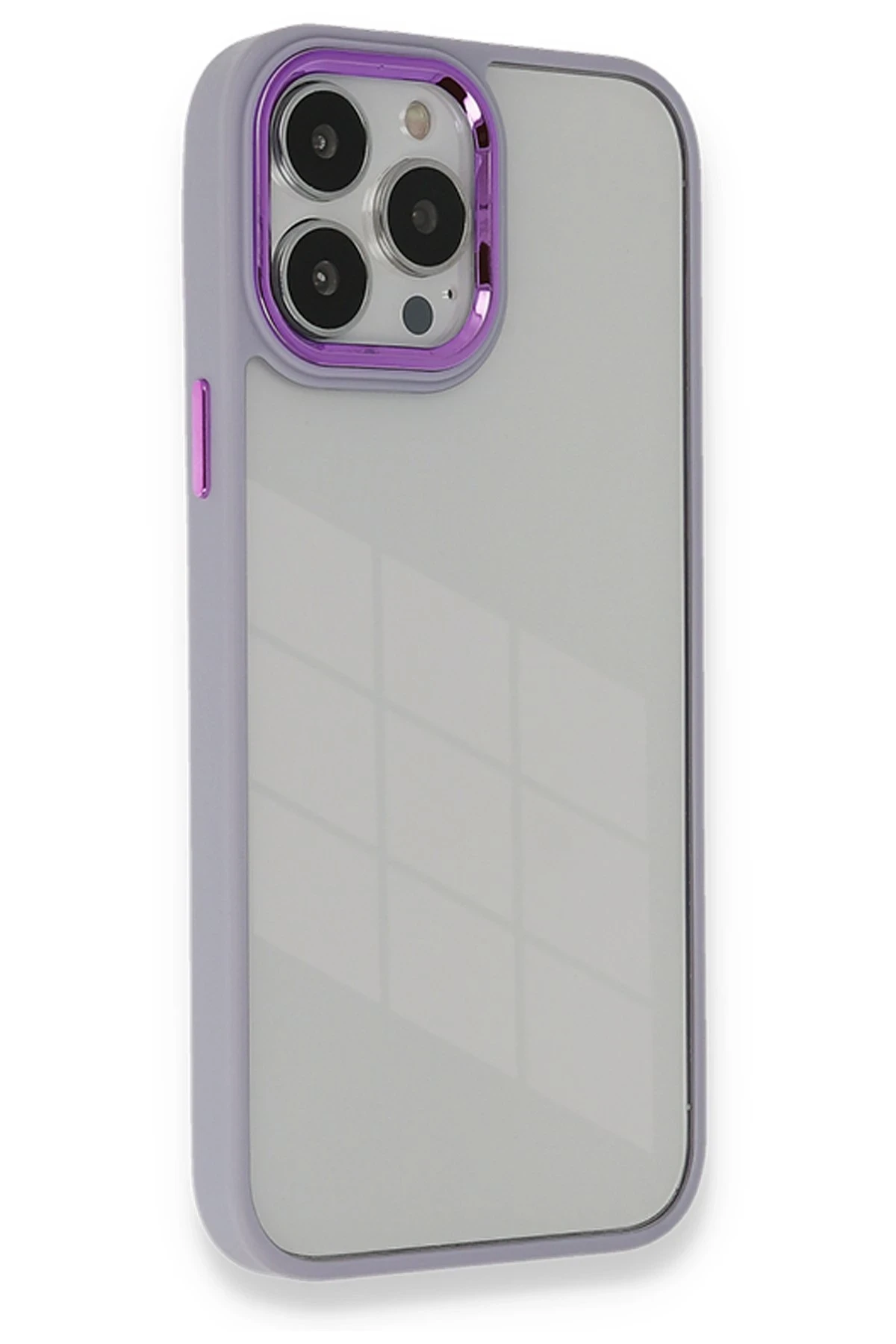 Newface iPhone 14 Pro Kılıf Dora Kapak - Lila