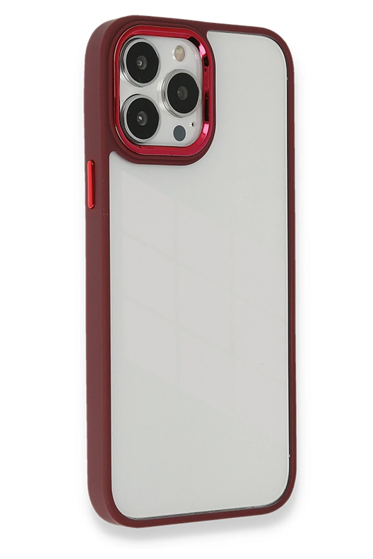 Newface iPhone 14 Pro Kılıf Dora Kapak - Kırmızı