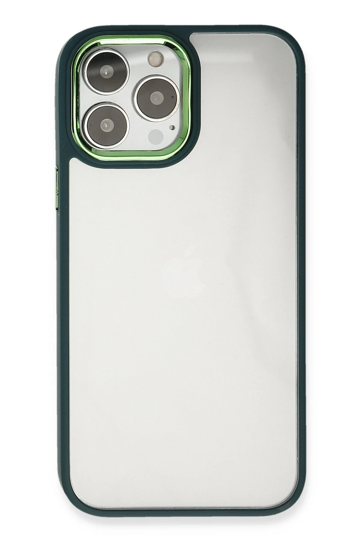 Newface iPhone 14 Pro Max Kılıf Dora Kapak - Haki Yeşil