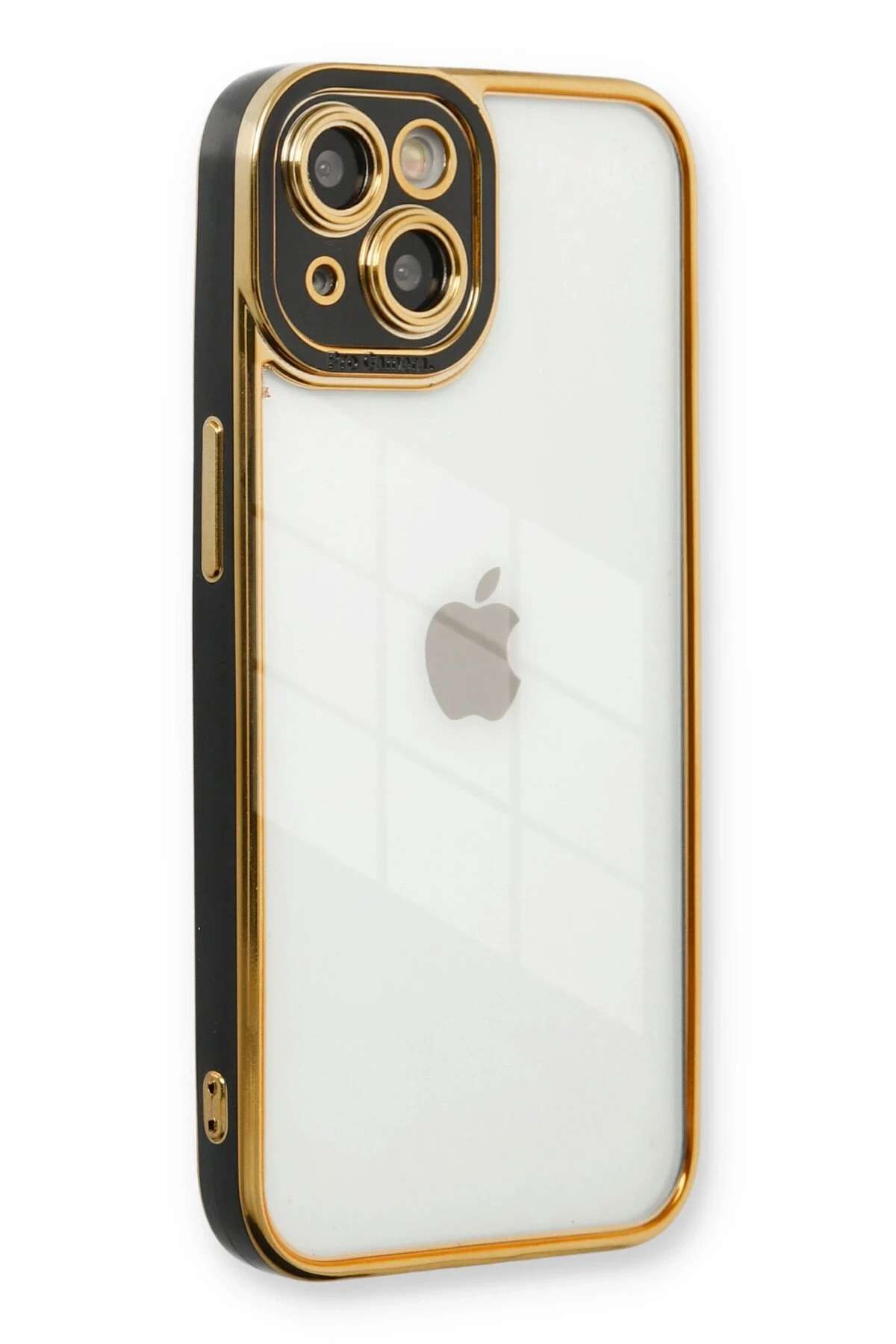 Newface Apple iPhone 14 Kılıf Liva Lens Silikon - Siyah