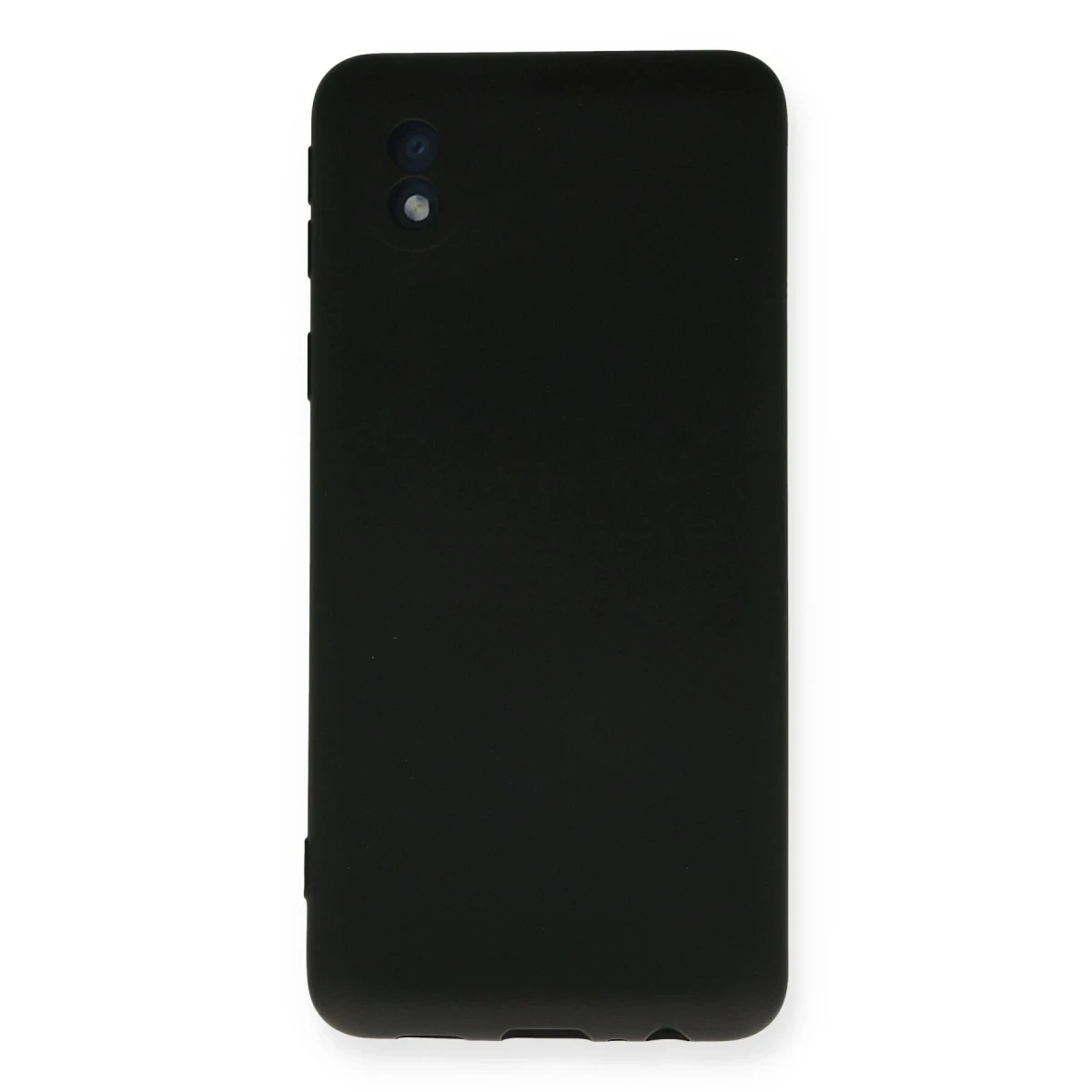 Newface Samsung Galaxy A01 Core Kılıf Nano içi Kadife Silikon - Siyah — görsel 4