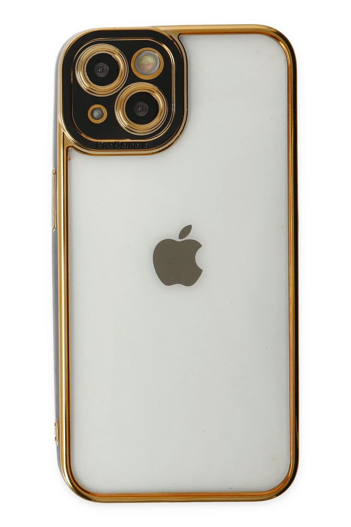 Newface Apple iPhone 14 Kılıf Liva Lens Silikon - Siyah — görsel 2