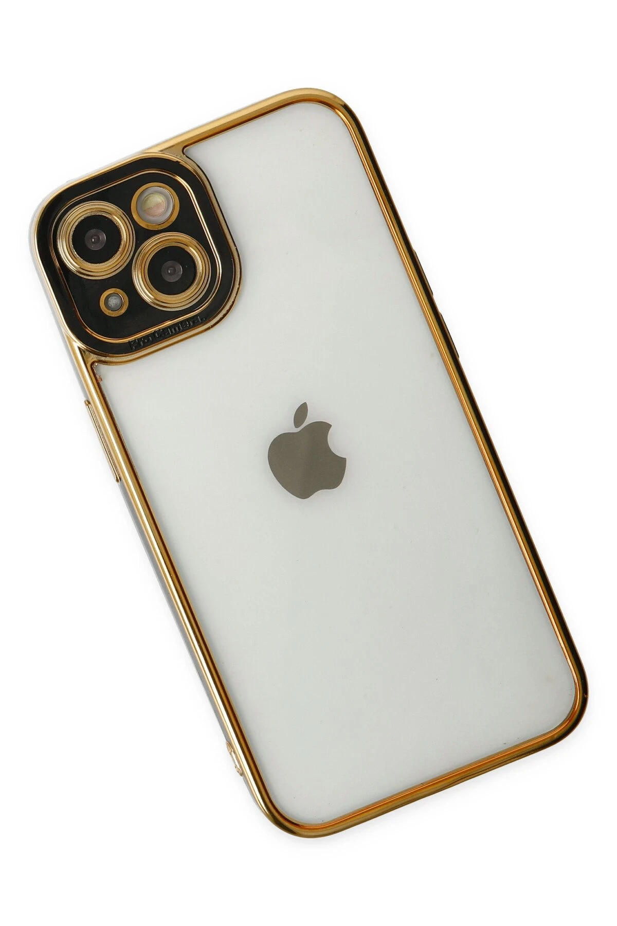Newface Apple iPhone 14 Kılıf Liva Lens Silikon - Siyah — görsel 3