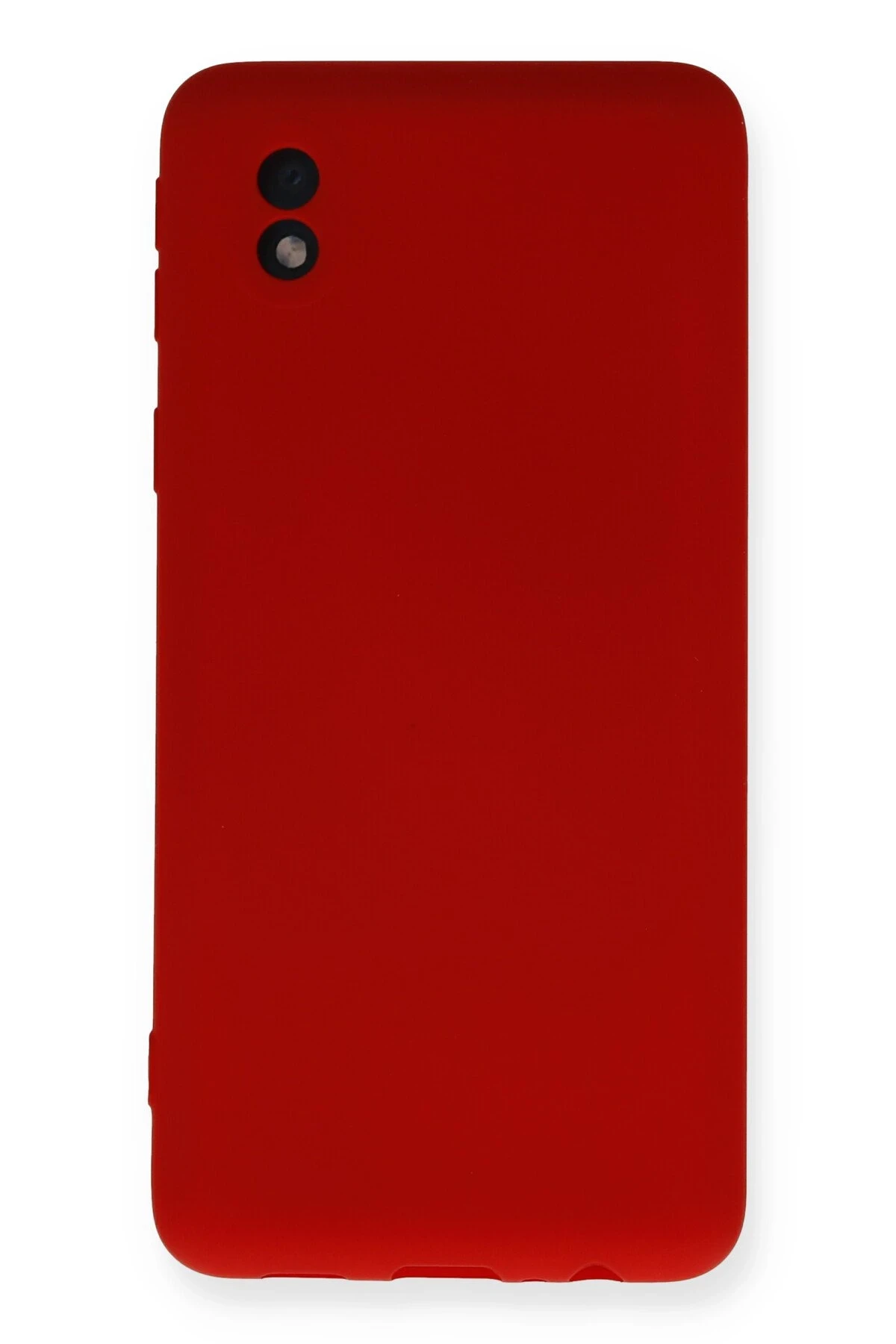 Newface Samsung Galaxy A01 Core Kılıf Nano içi Kadife Silikon - Kırmızı