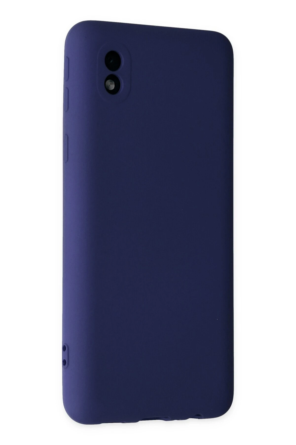Newface Samsung Galaxy A01 Core Kılıf Nano içi Kadife Silikon - Lacivert