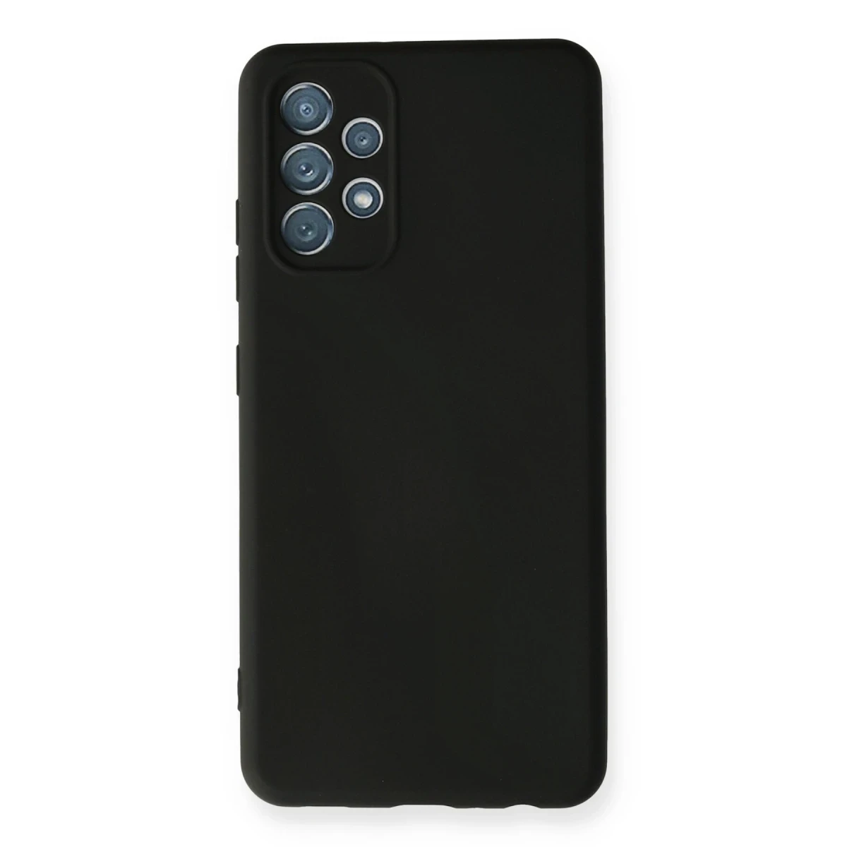 Newface Samsung Galaxy A32 Kılıf Nano içi Kadife Silikon - Siyah — görsel 4