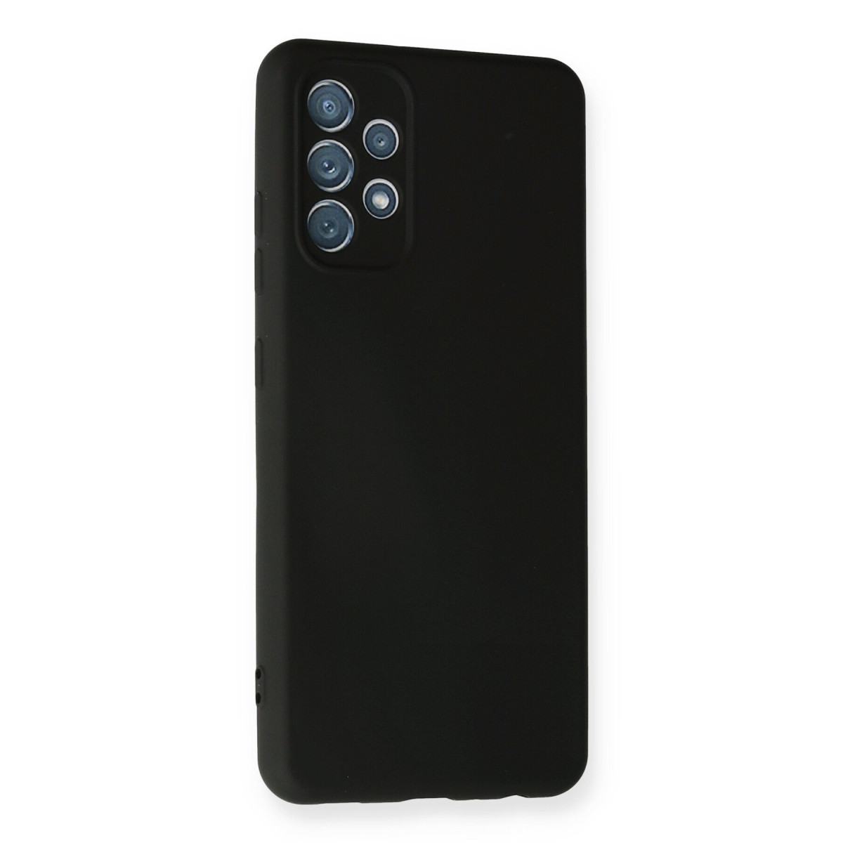 Newface Samsung Galaxy A32 Kılıf Nano içi Kadife Silikon - Siyah — görsel 8