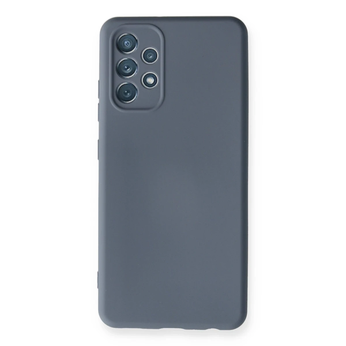 Newface Samsung Galaxy A32 Kılıf Nano içi Kadife Silikon - Gri