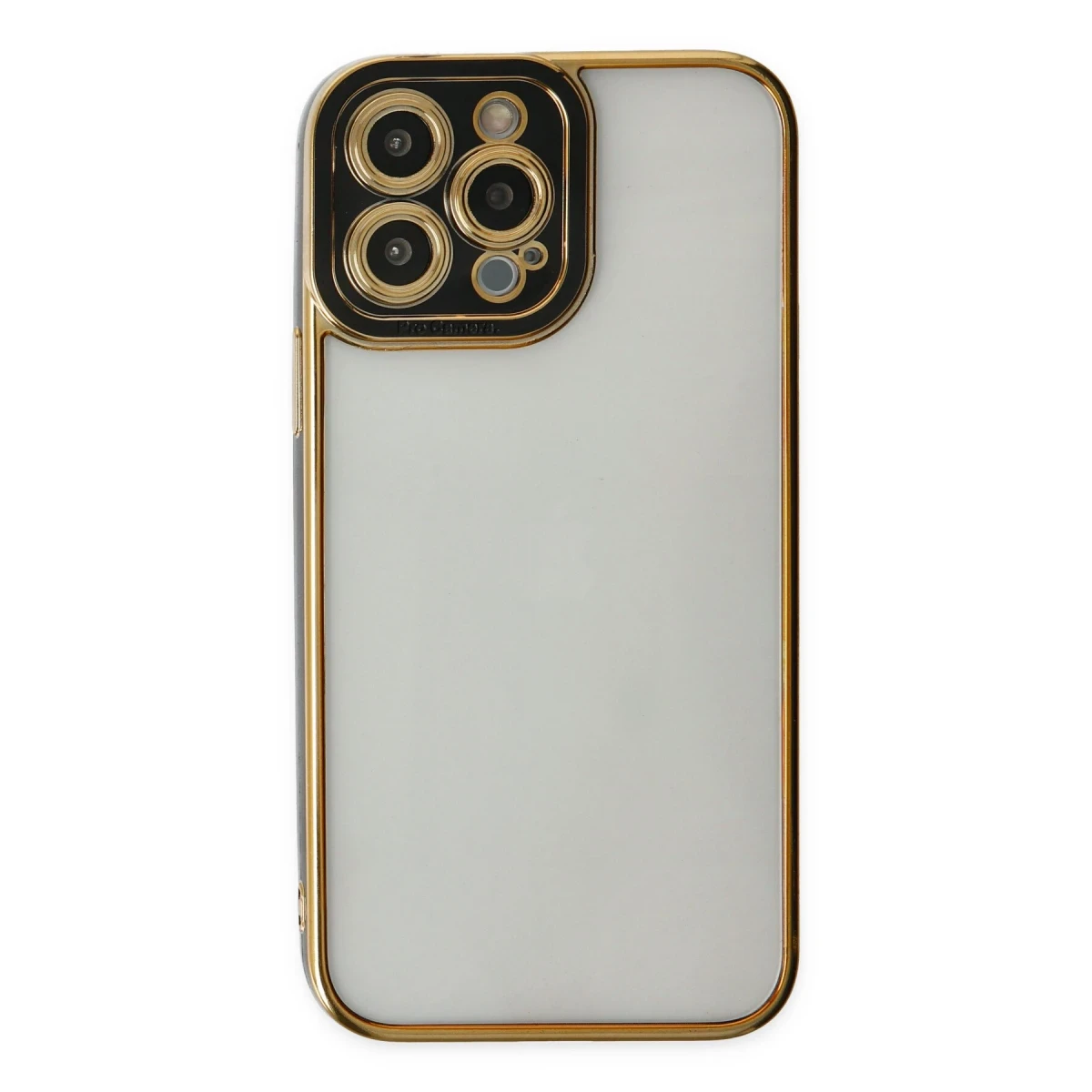 Newface Apple iPhone 14 Pro Kılıf Liva Lens Silikon - Siyah — görsel 6