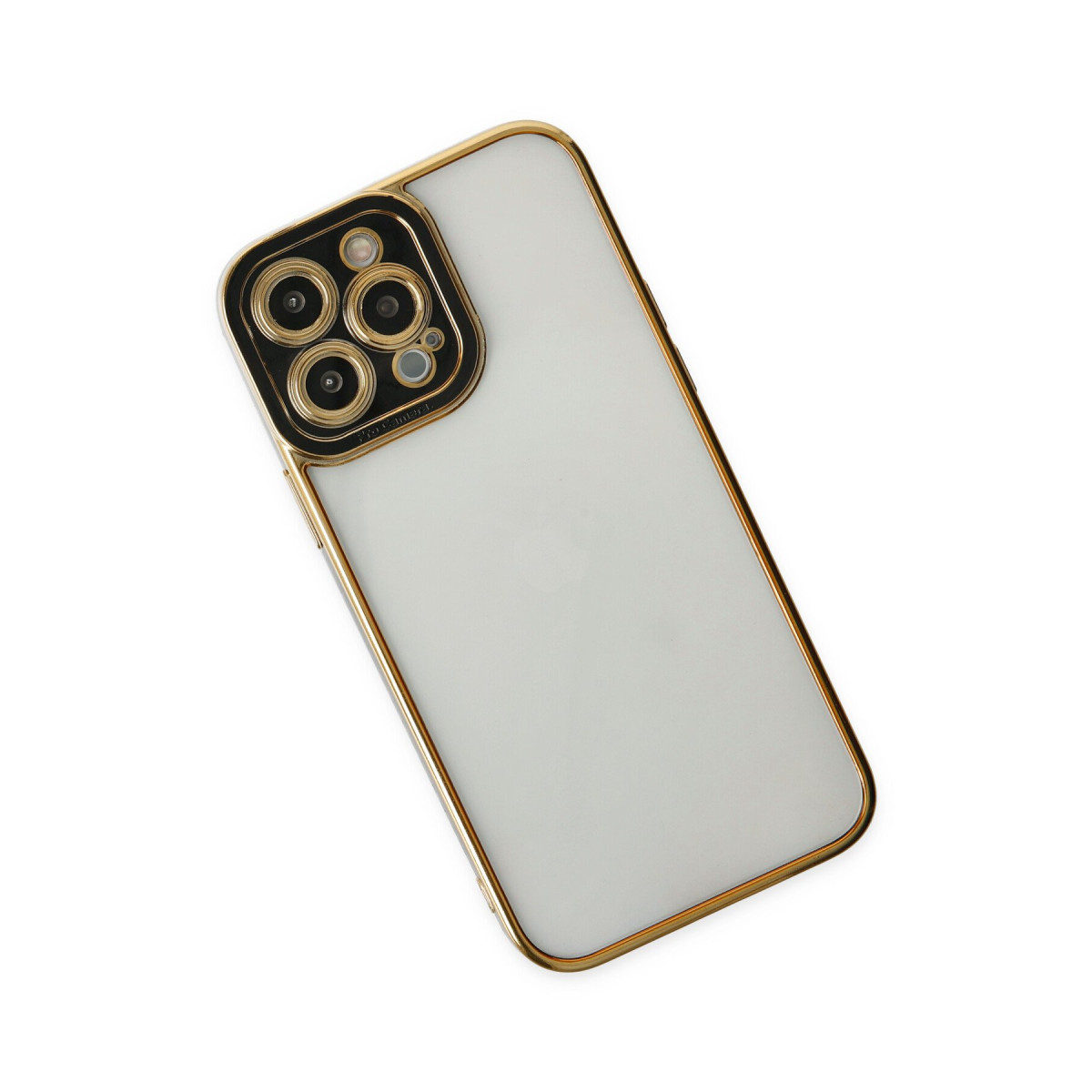 Newface Apple iPhone 14 Pro Kılıf Liva Lens Silikon - Siyah — görsel 11