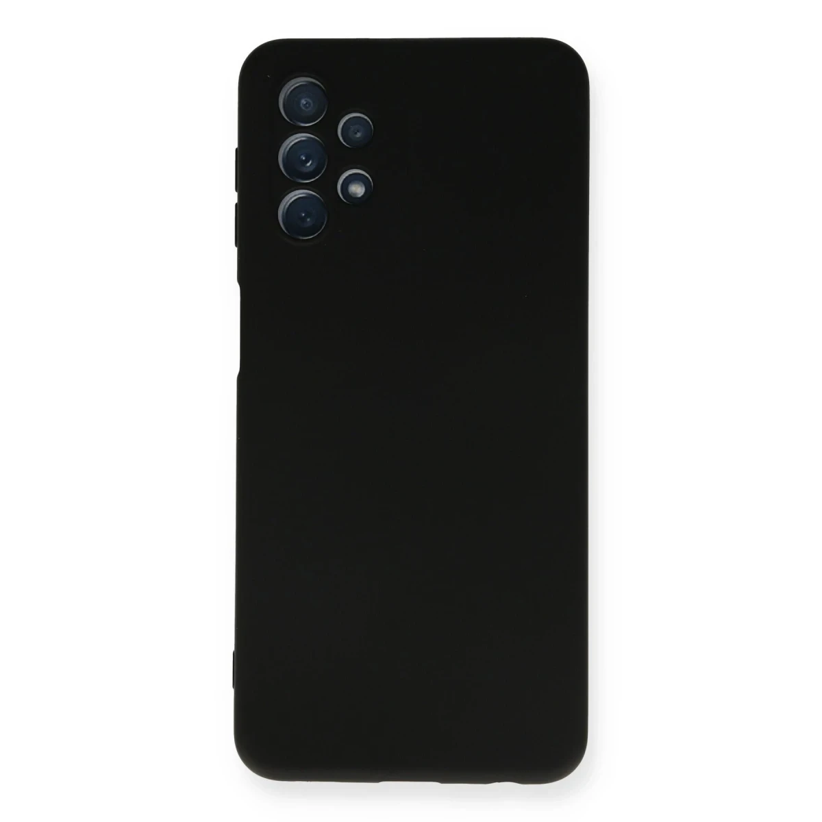 Newface Samsung Galaxy A52 Kılıf Nano içi Kadife Silikon - Siyah — görsel 4