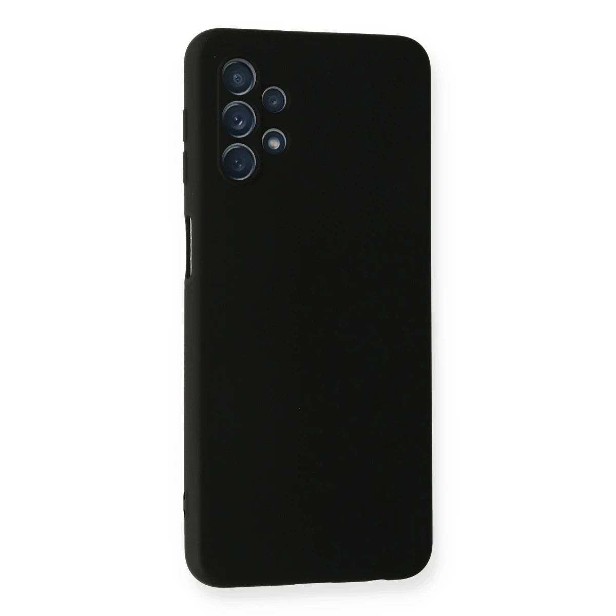 Newface Samsung Galaxy A52 Kılıf Nano içi Kadife Silikon - Siyah — görsel 5