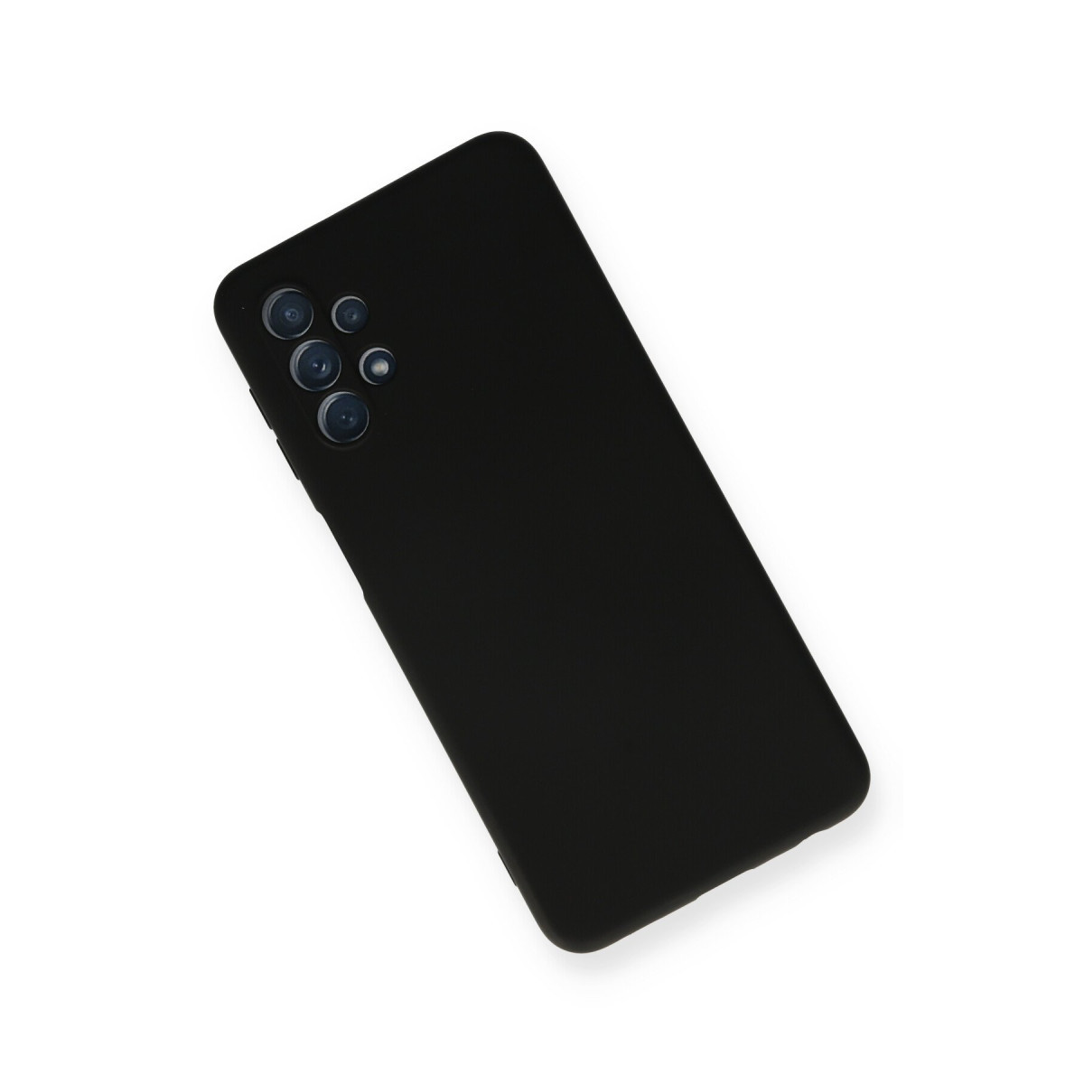 Newface Samsung Galaxy A52 Kılıf Nano içi Kadife Silikon - Siyah — görsel 9