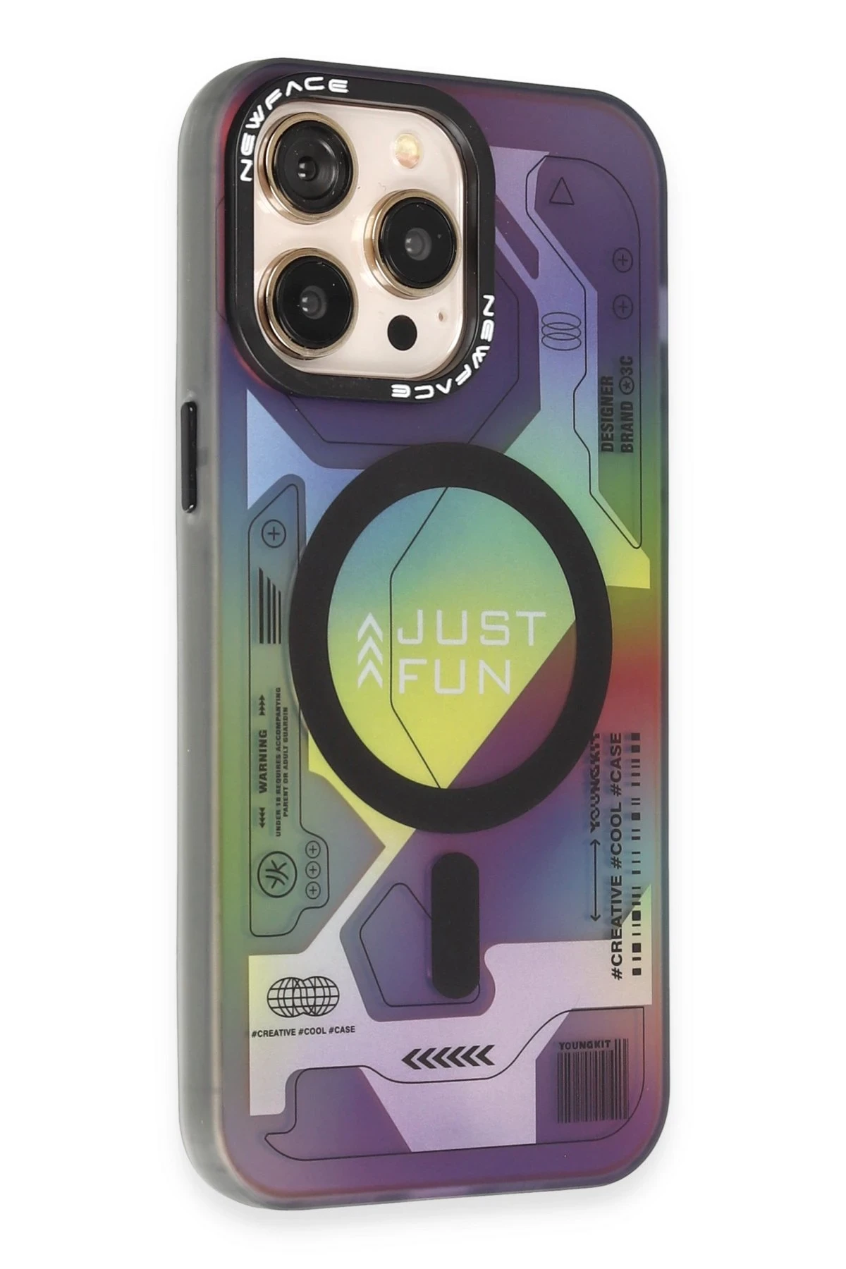 Newface iPhone 13 Pro Max Kılıf Venüs Magneticsafe Desenli Kapak - Venüs - 2