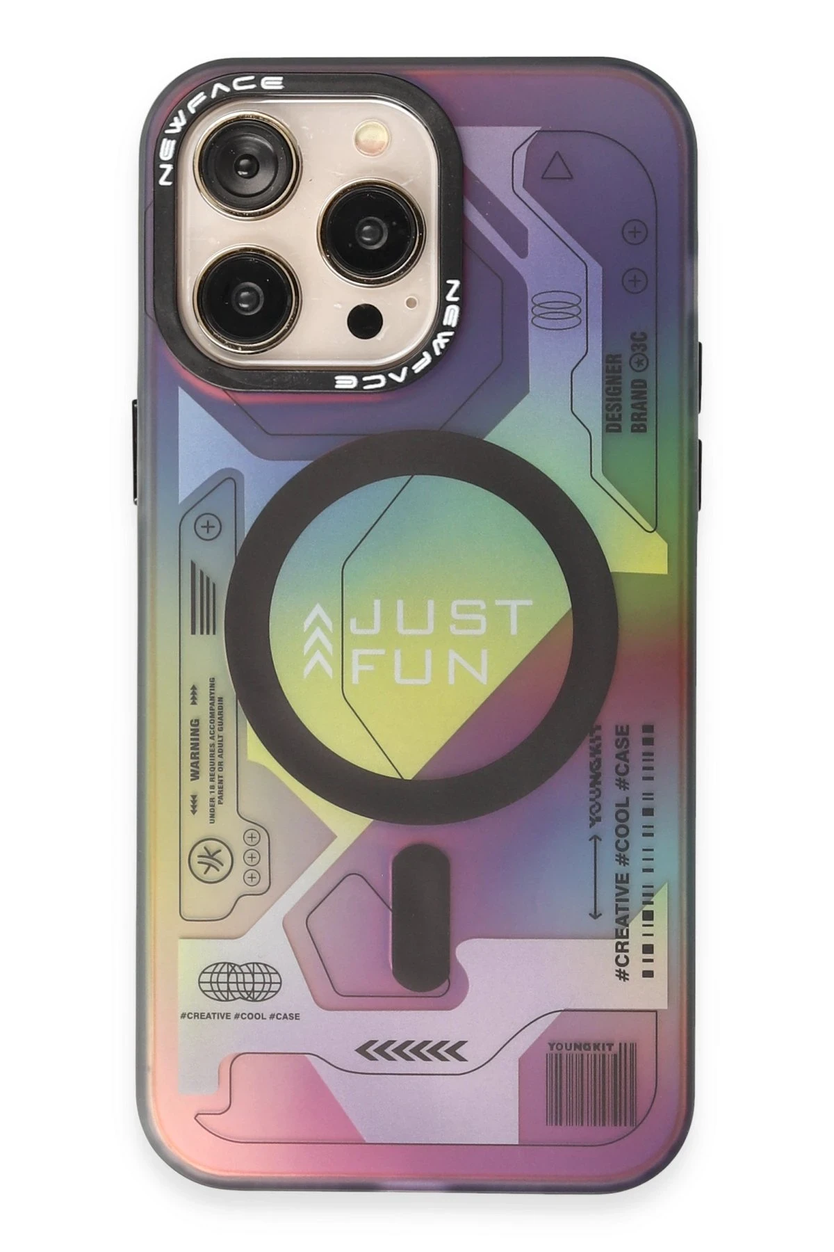 Newface iPhone 13 Pro Max Kılıf Venüs Magneticsafe Desenli Kapak - Venüs - 2
