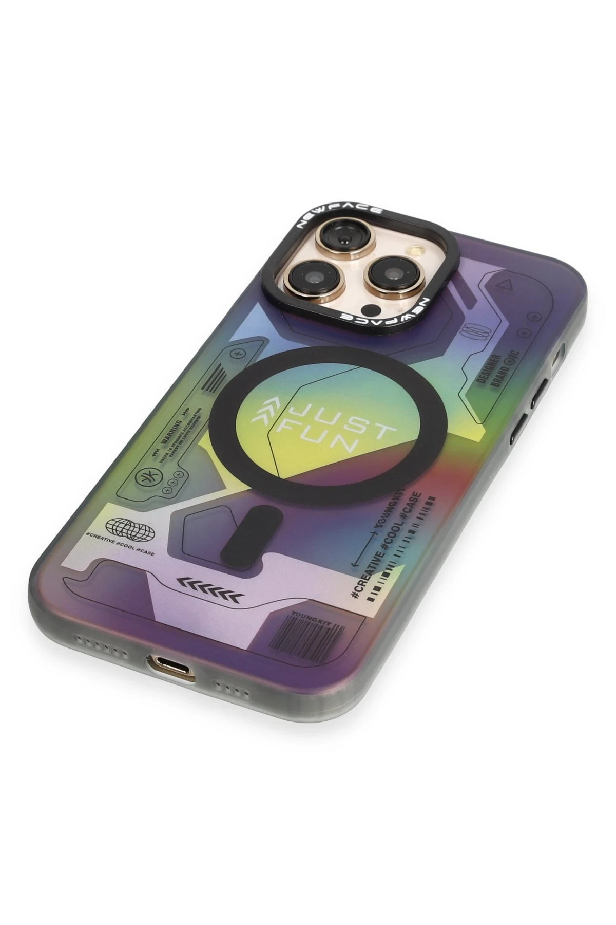 Newface iPhone 13 Pro Max Kılıf Venüs Magneticsafe Desenli Kapak - Venüs - 2