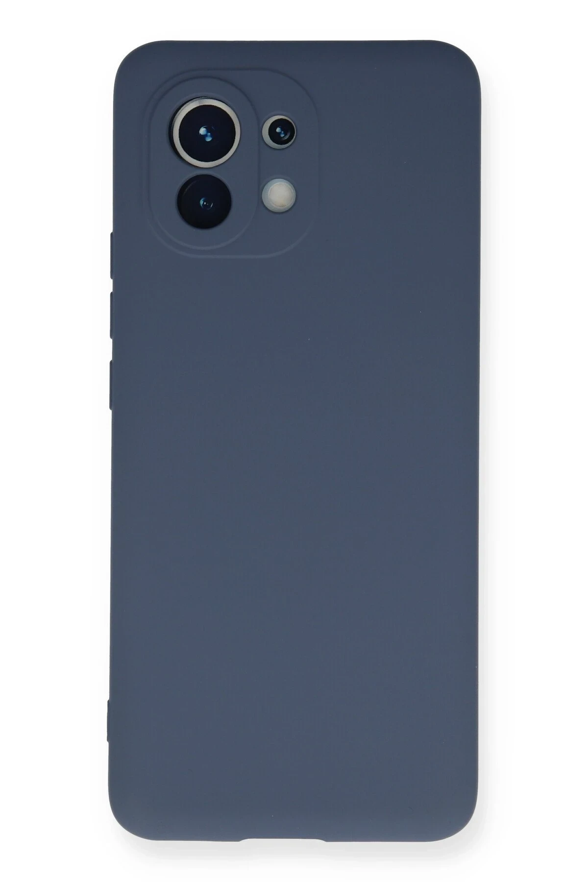 Newface Xiaomi Mi 11 Kılıf Nano içi Kadife Silikon - Gri