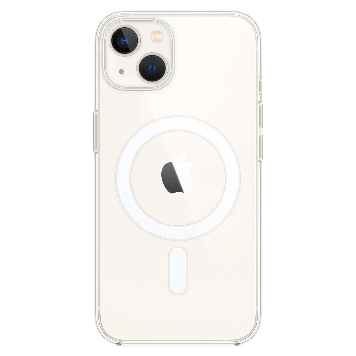 Newface Apple iPhone 14 Plus Kılıf Magneticsafe Şeffaf Silikon - Şeffaf — görsel 4