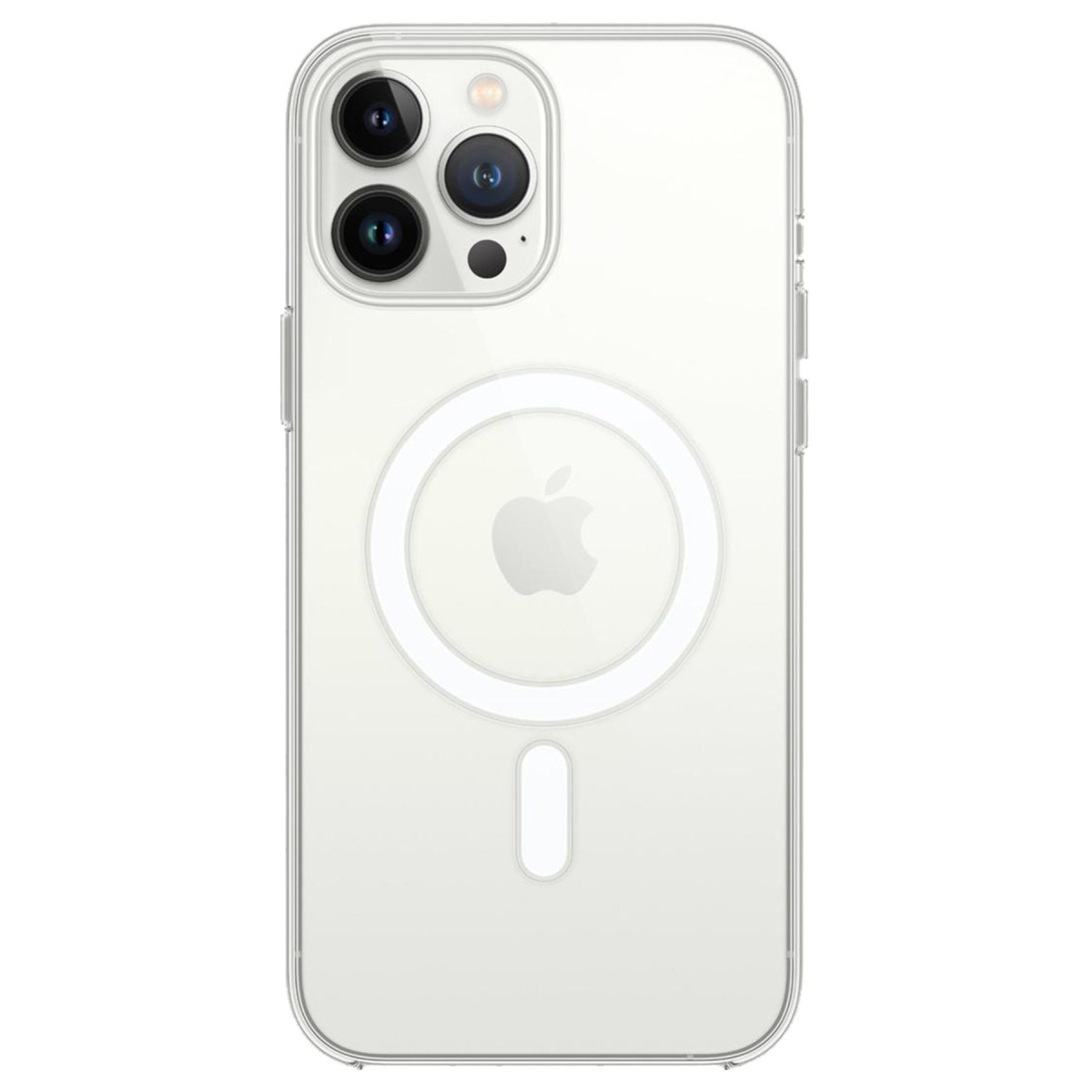 Newface Apple iPhone 14 Pro Kılıf Magneticsafe Şeffaf Silikon - Şeffaf — görsel 3