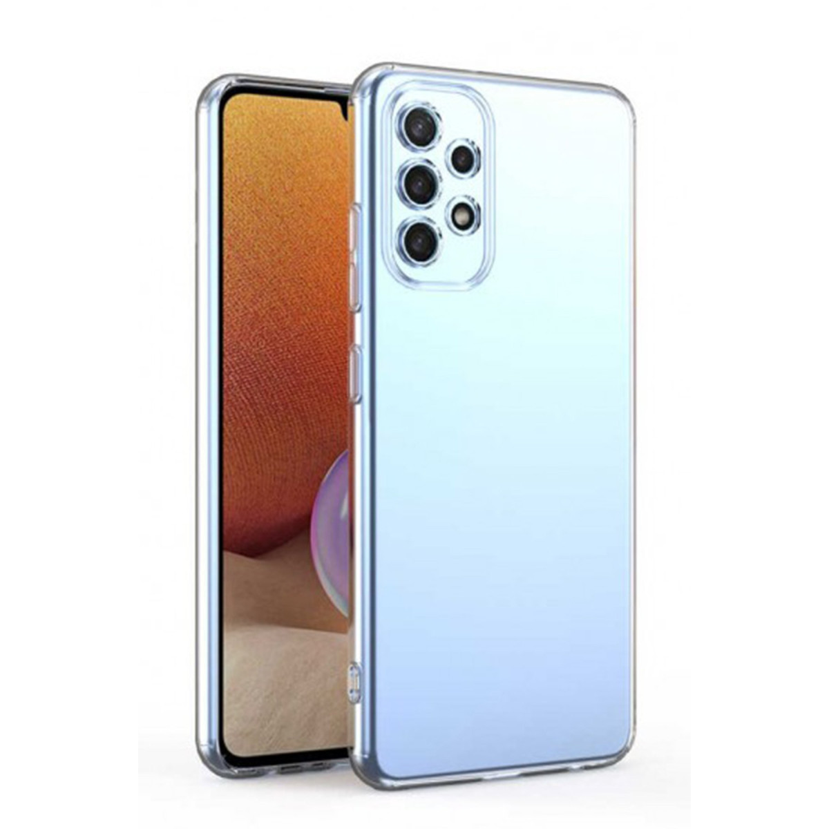 Newface Samsung Galaxy A32 Kılıf Lüx Şeffaf Silikon — görsel 5