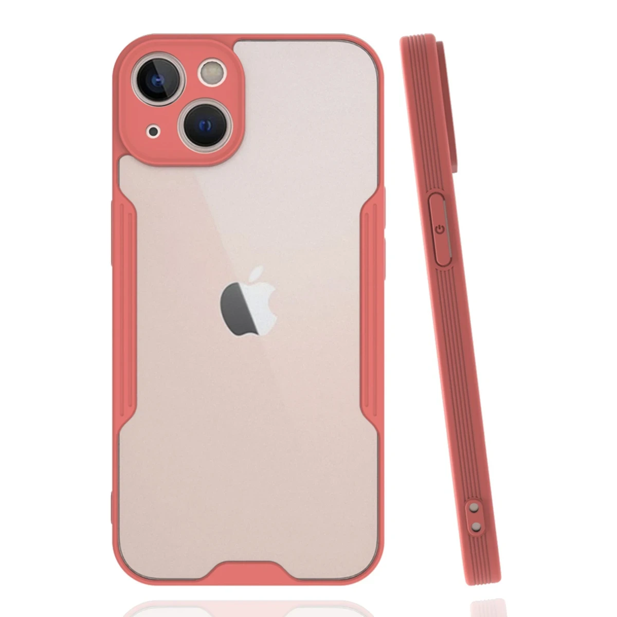 Newface Apple iPhone 14 Plus Kılıf Platin Silikon - Pembe