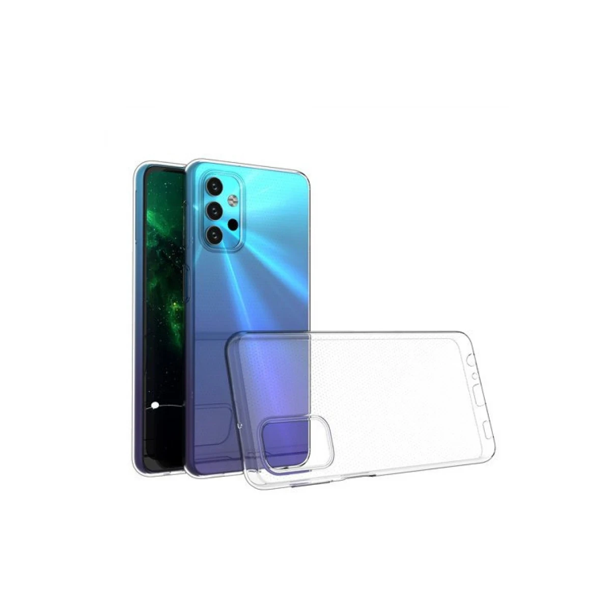 Newface Samsung Galaxy A32 5G Kılıf Lüx Şeffaf Silikon — görsel 4