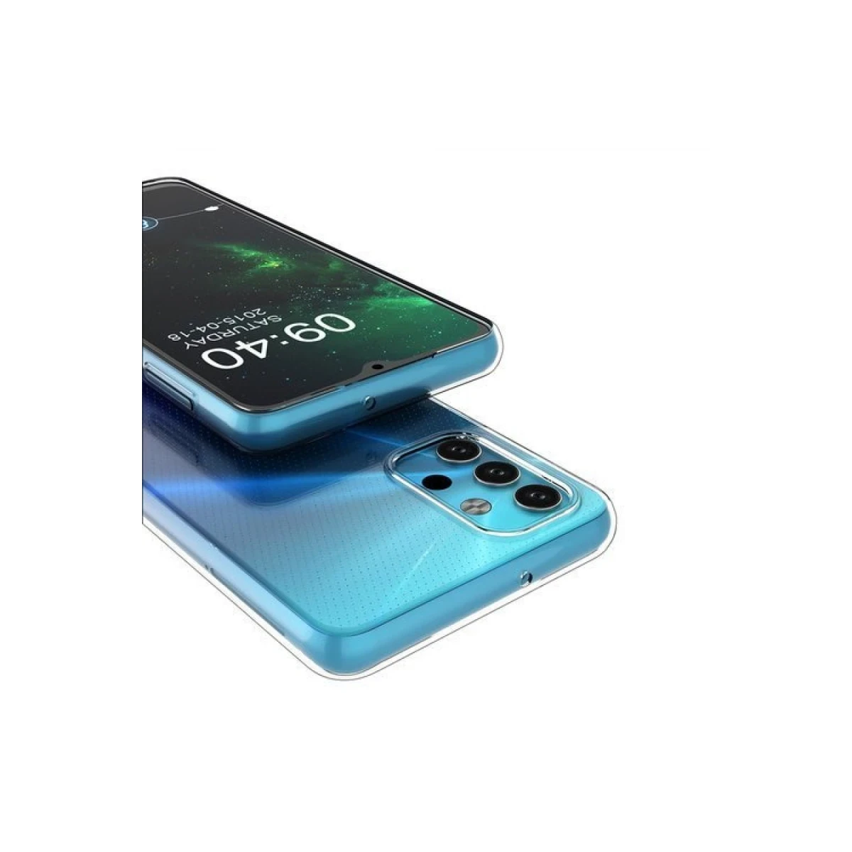 Newface Samsung Galaxy A32 5G Kılıf Lüx Şeffaf Silikon — görsel 6