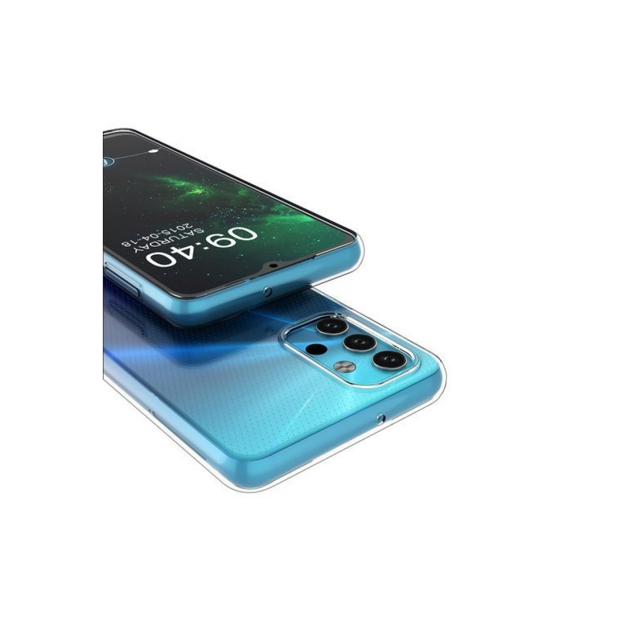 Newface Samsung Galaxy A32 5G Kılıf Lüx Şeffaf Silikon — görsel 9