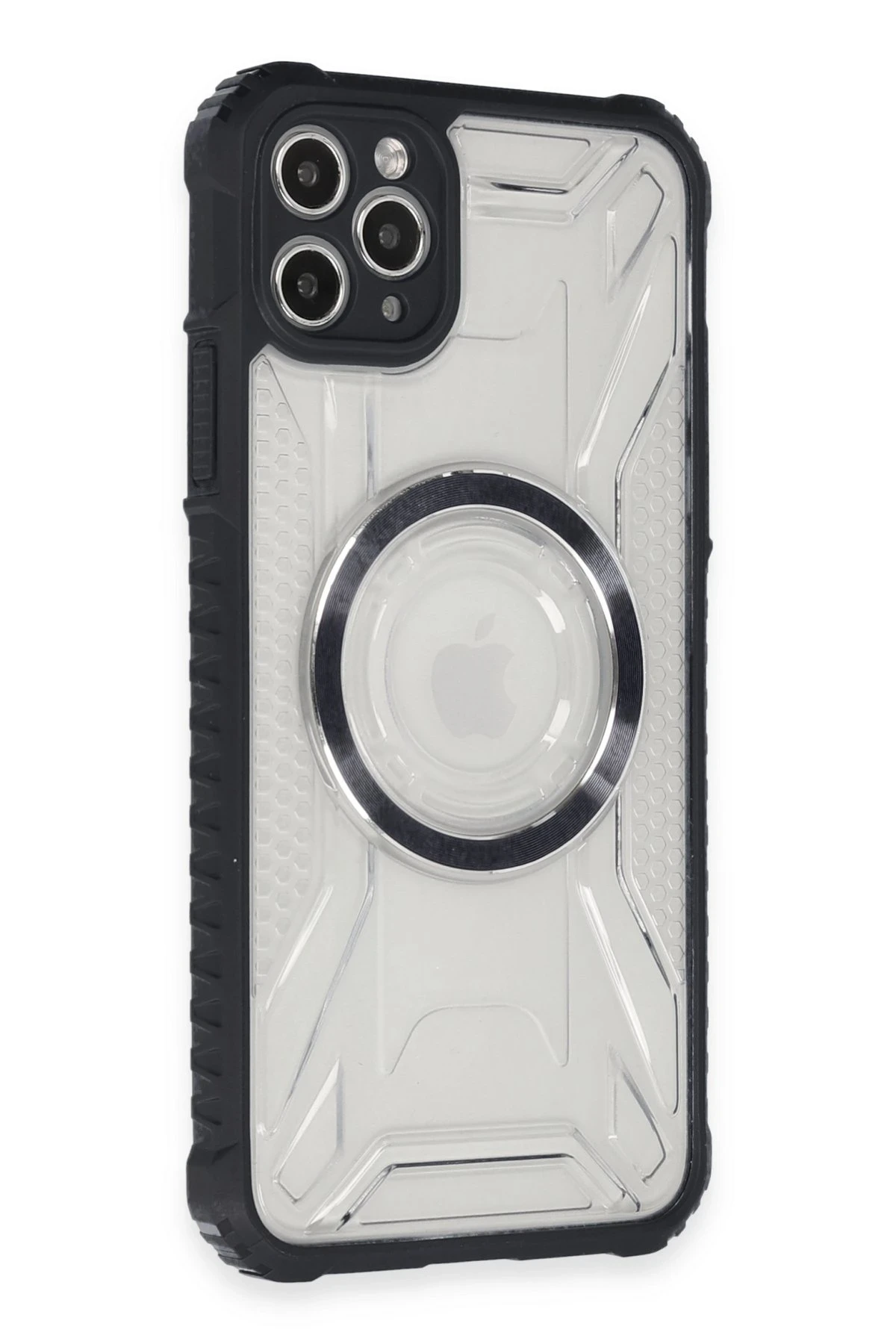 Newface Apple iPhone 11 Pro Kılıf Prag Magneticsafe Kapak - Siyah