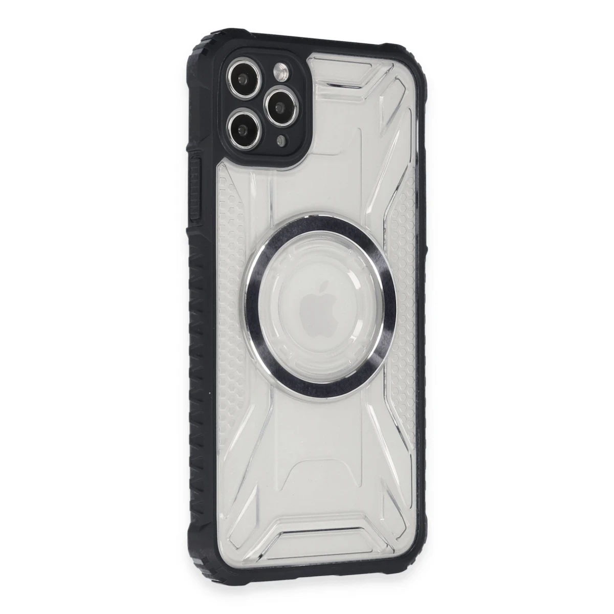 Newface Apple iPhone 11 Pro Kılıf Prag Magneticsafe Kapak - Siyah — görsel 5