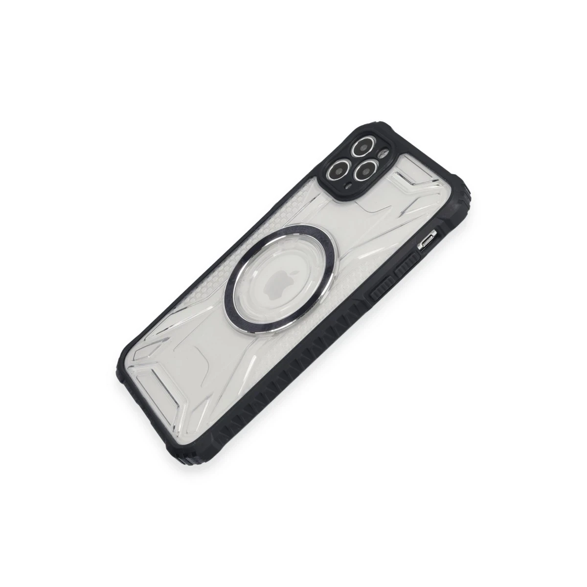 Newface Apple iPhone 11 Pro Max Kılıf Prag Magneticsafe Kapak - Siyah — görsel 6