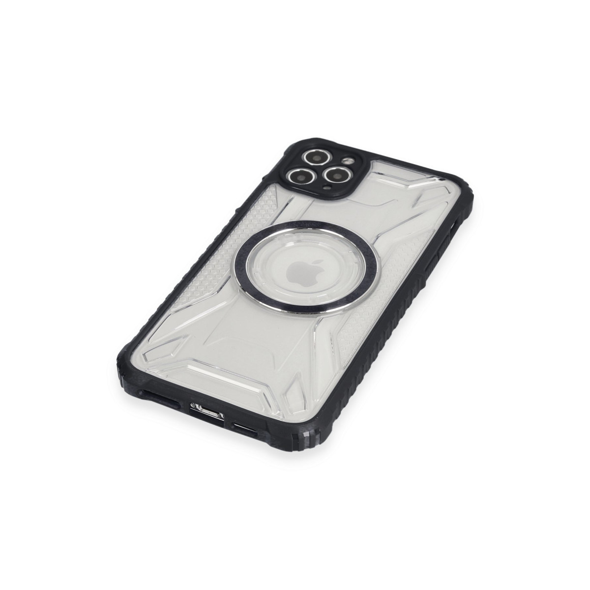Newface Apple iPhone 11 Pro Max Kılıf Prag Magneticsafe Kapak - Siyah — görsel 12