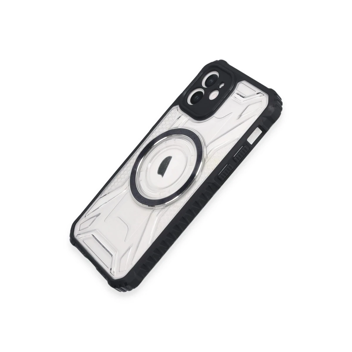 Newface Apple iPhone 12 Kılıf Prag Magneticsafe Kapak - Siyah — görsel 6