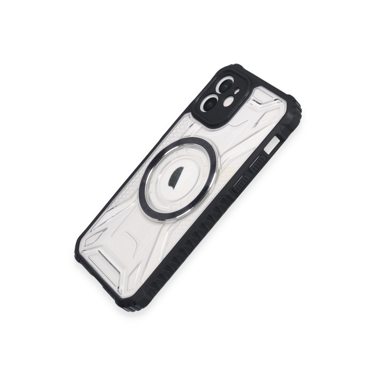 Newface Apple iPhone 12 Kılıf Prag Magneticsafe Kapak - Siyah — görsel 10