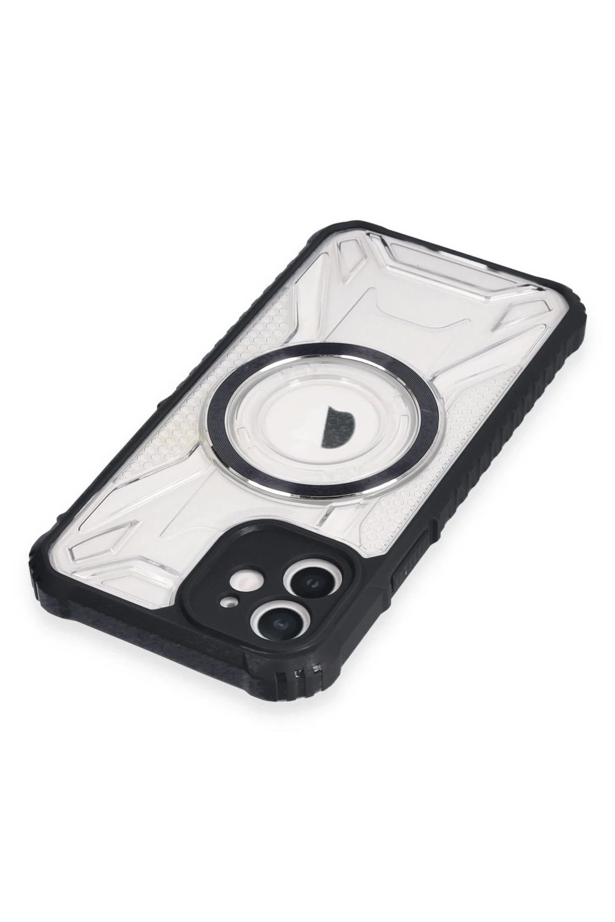 Newface Apple iPhone 12 Kılıf Prag Magneticsafe Kapak - Siyah — görsel 4