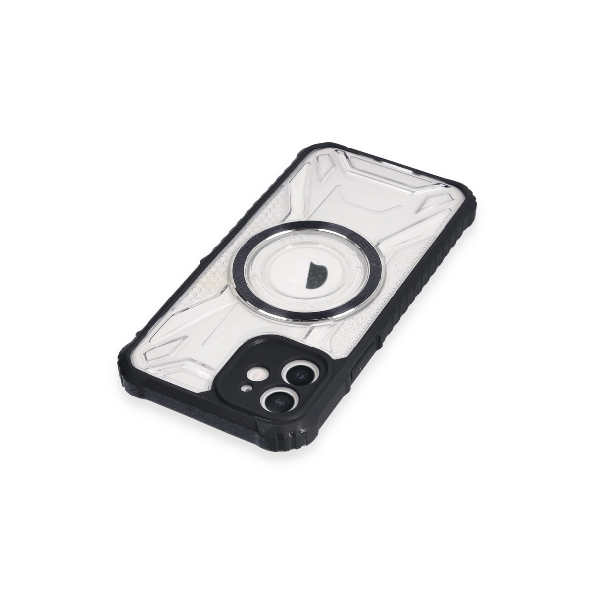 Newface Apple iPhone 12 Kılıf Prag Magneticsafe Kapak - Siyah — görsel 12