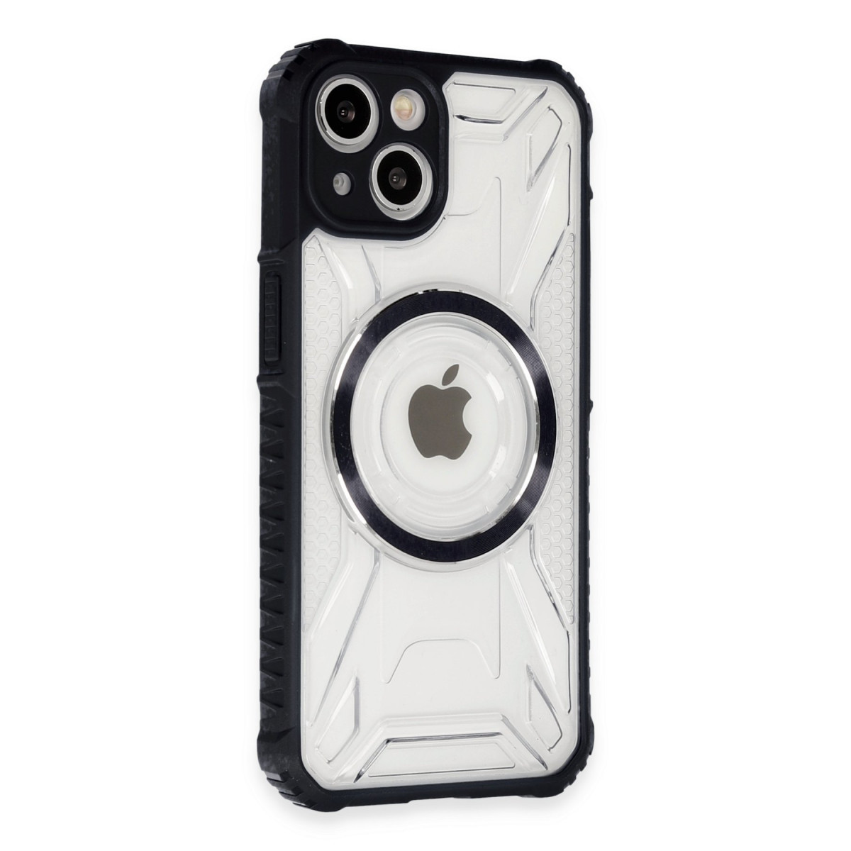 Newface Apple iPhone 13 Kılıf Prag Magneticsafe Kapak - Siyah — görsel 9