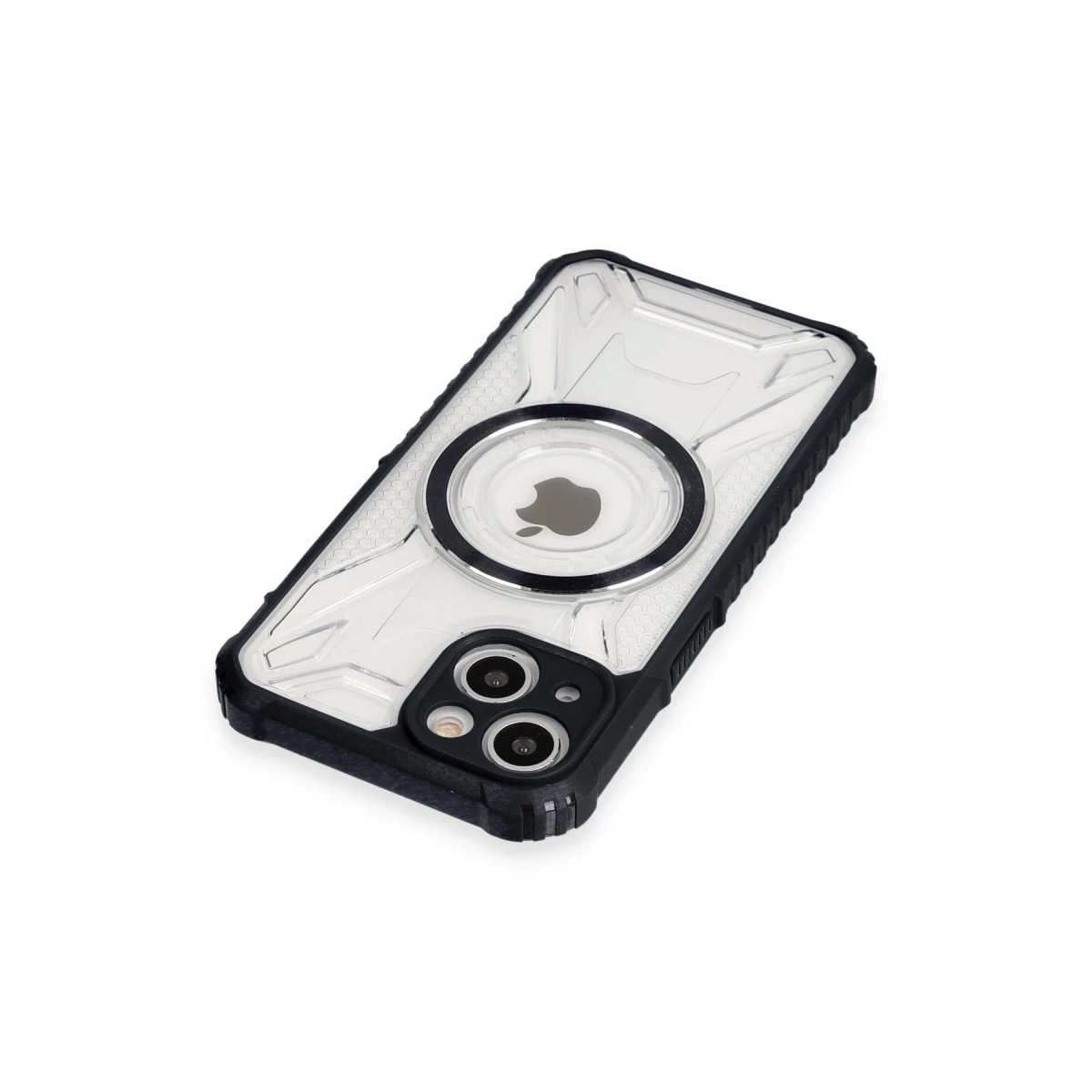 Newface Apple iPhone 13 Kılıf Prag Magneticsafe Kapak - Siyah — görsel 7