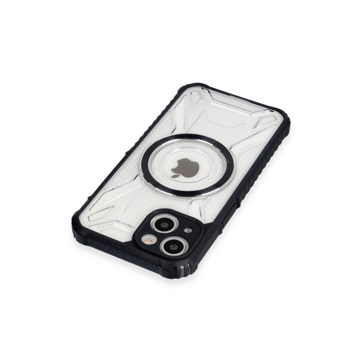 Newface Apple iPhone 13 Kılıf Prag Magneticsafe Kapak - Siyah — görsel 11