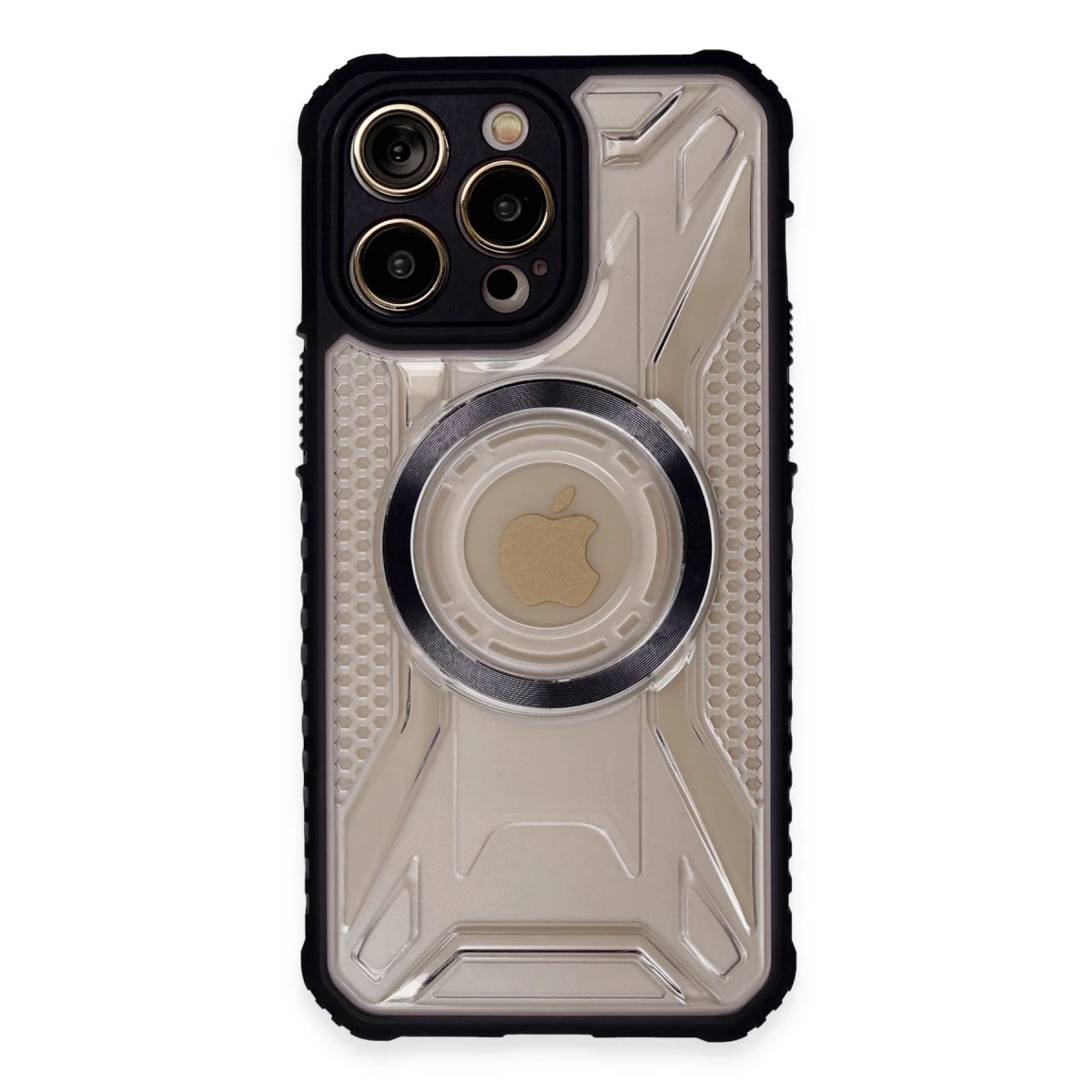 Newface Apple iPhone 14 Pro Kılıf Prag Magneticsafe Kapak - Siyah — görsel 5