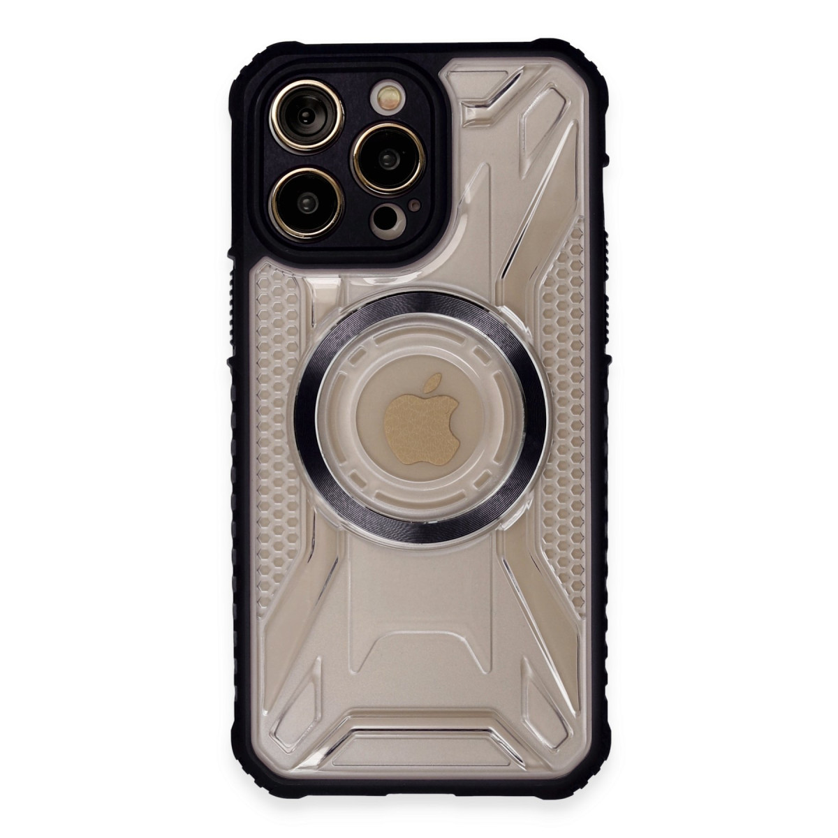 Newface Apple iPhone 14 Pro Kılıf Prag Magneticsafe Kapak - Siyah — görsel 9
