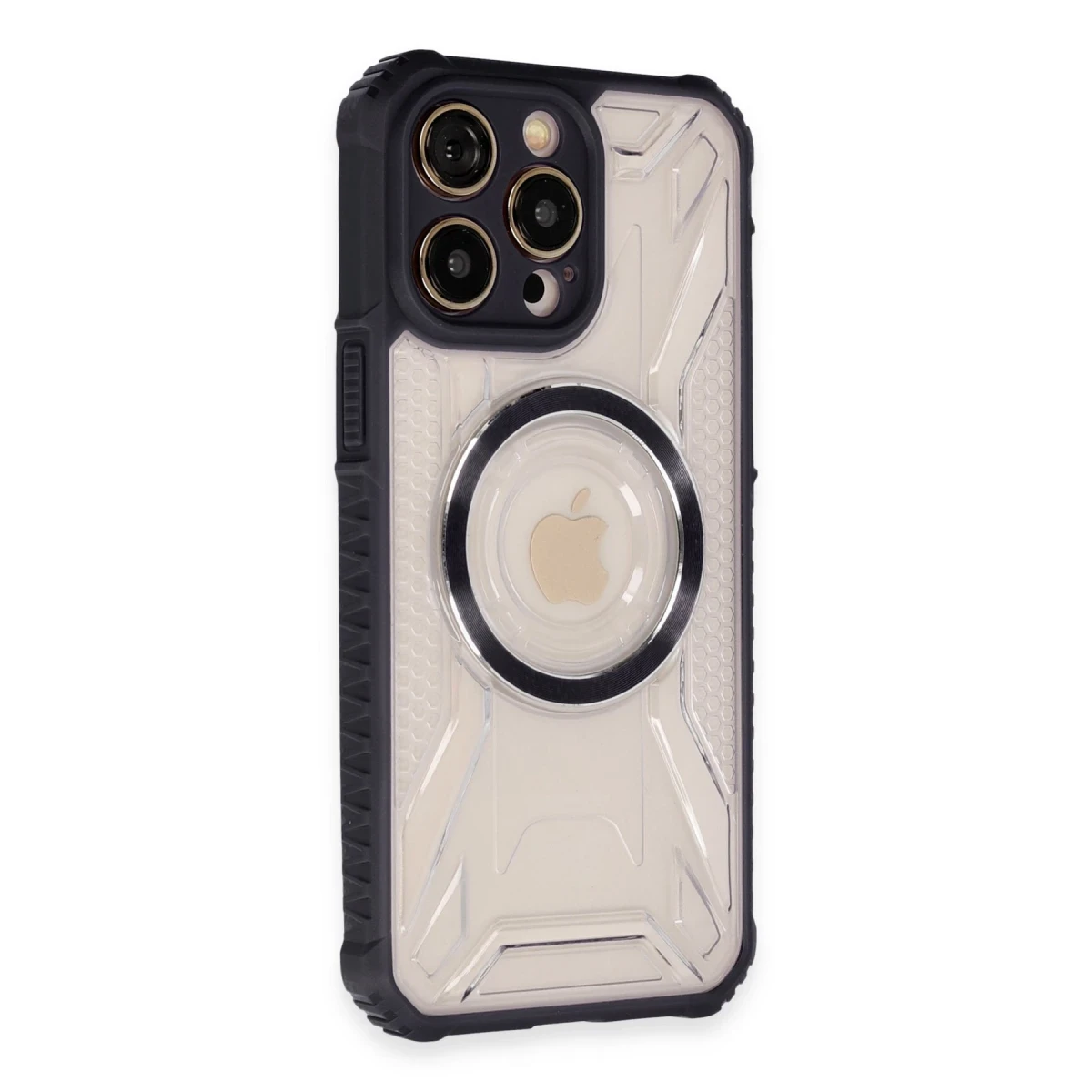 Newface Apple iPhone 14 Pro Kılıf Prag Magneticsafe Kapak - Siyah — görsel 6