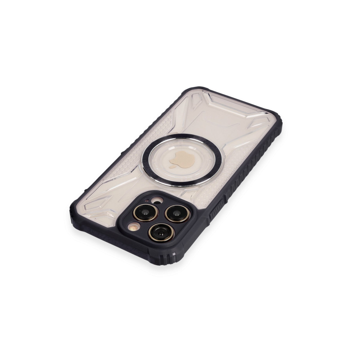 Newface Apple iPhone 14 Pro Kılıf Prag Magneticsafe Kapak - Siyah — görsel 11