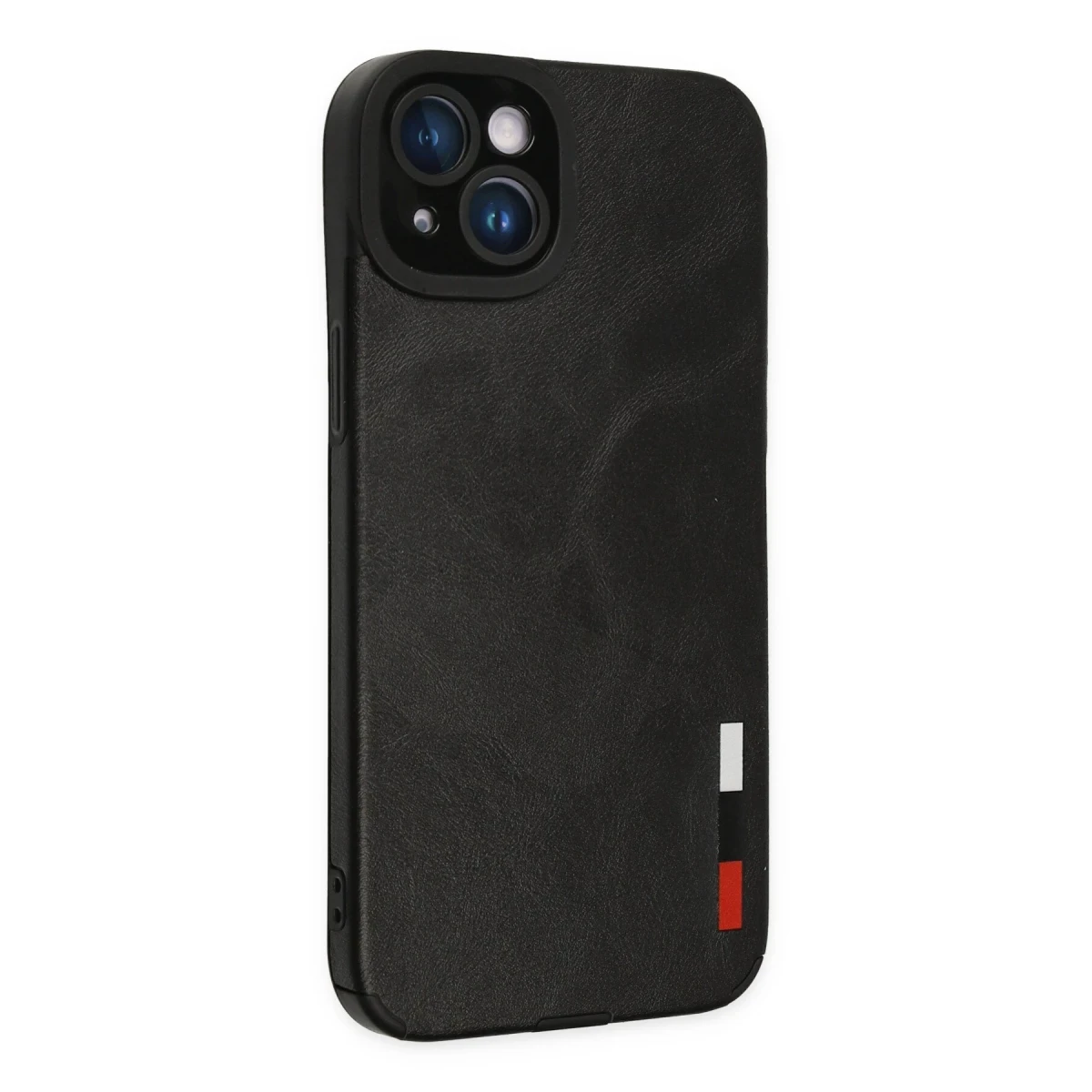 Newface Apple iPhone 14 Kılıf Loop Deri Silikon - Siyah — görsel 5