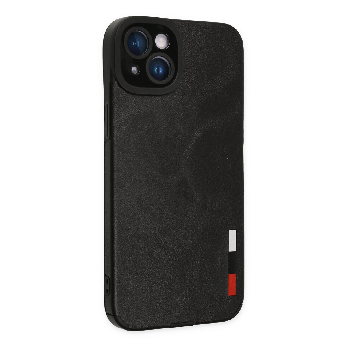 Newface Apple iPhone 14 Kılıf Loop Deri Silikon - Siyah — görsel 8