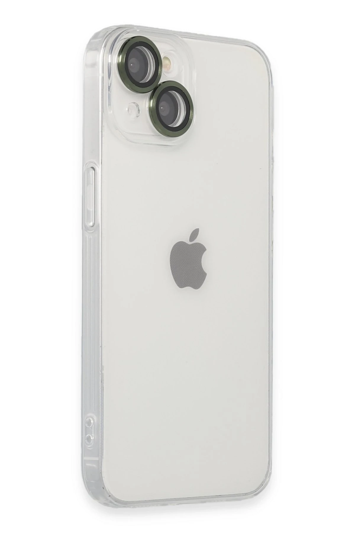 Newface iPhone 14 Kılıf Luko Lens Silikon - Yeşil