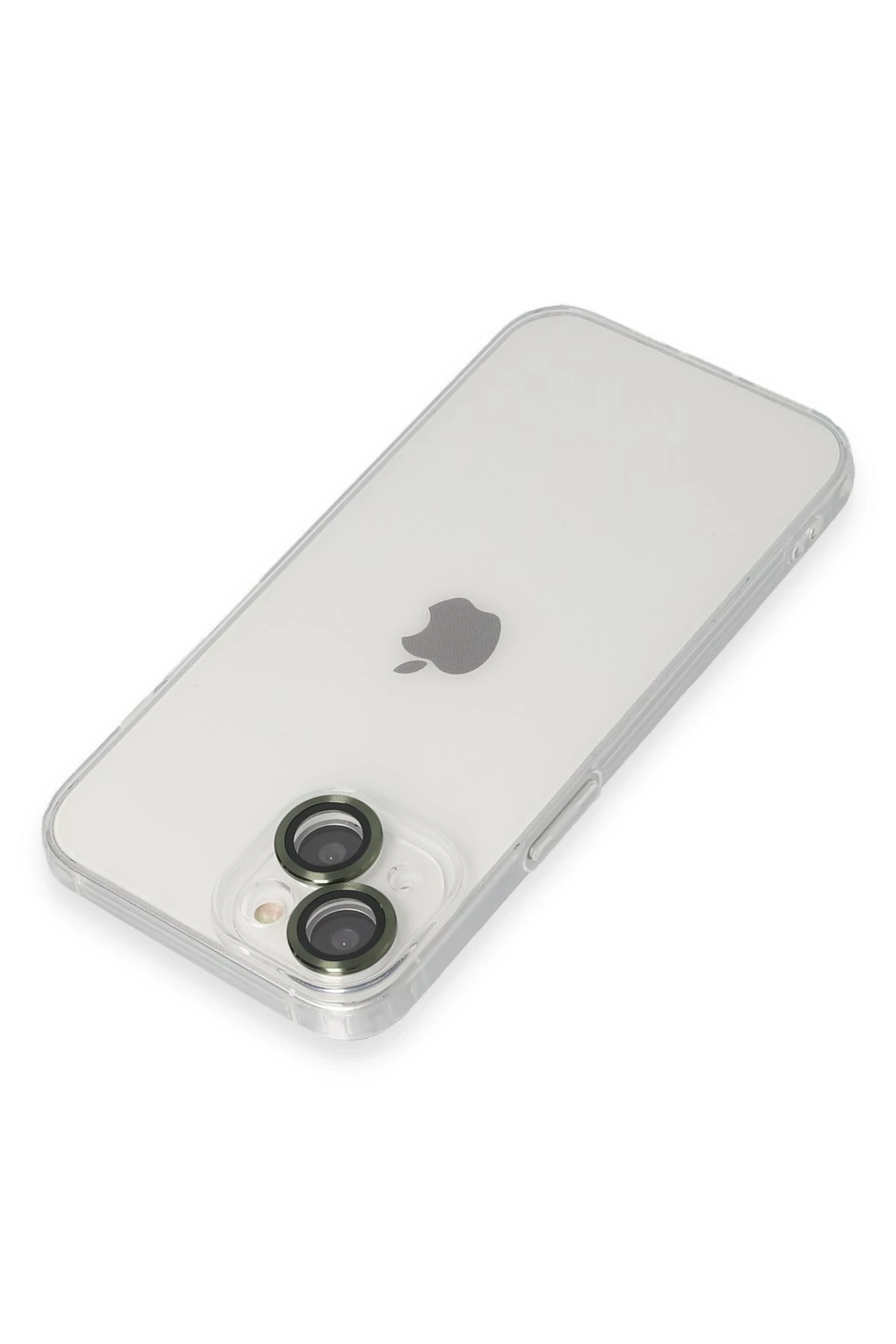 Newface iPhone 14 Kılıf Luko Lens Silikon - Yeşil