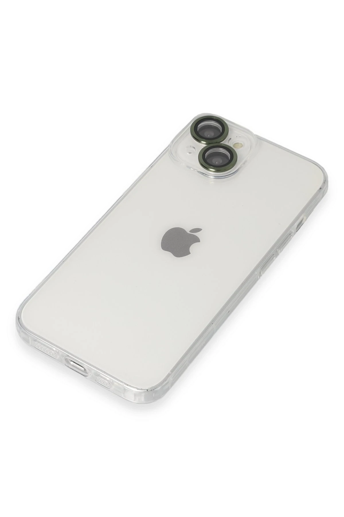 Newface iPhone 14 Kılıf Luko Lens Silikon - Yeşil